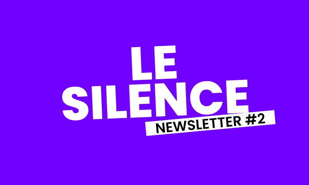 le silence dans la vente illustration newsletter formation commercial rennes