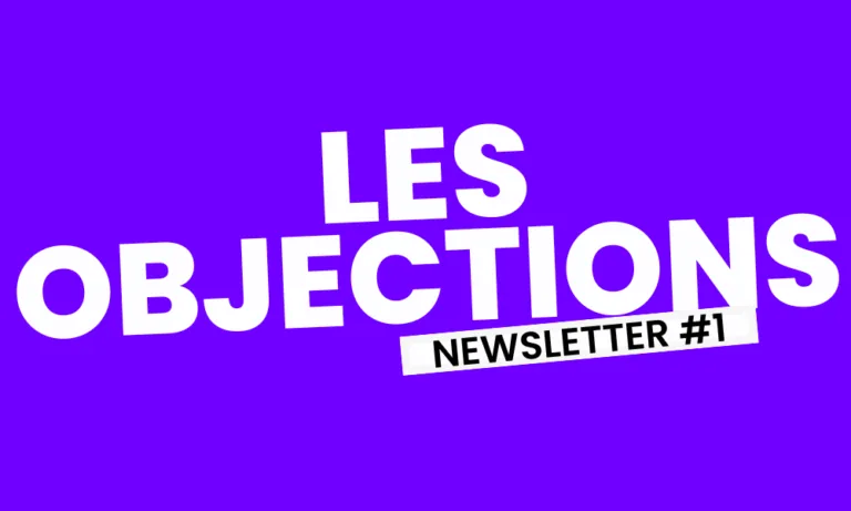 les objections illustration newsletter formation commercial rennes