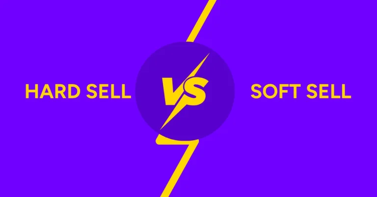 hard sell vs soft sell